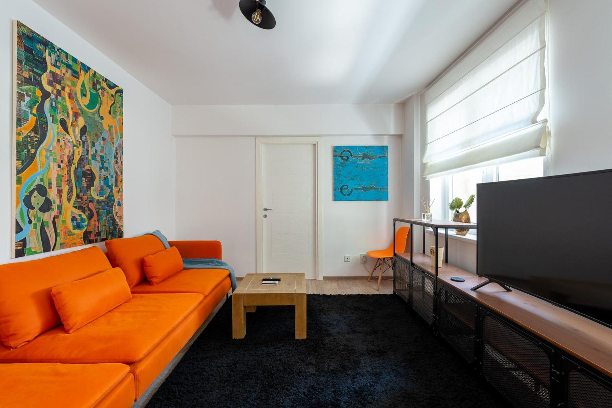 City Center-Cozy One Bedroom Apartment Bukarest Eksteriør billede